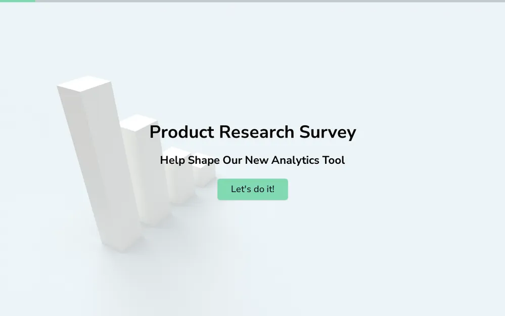 Product Research Survey Template template image