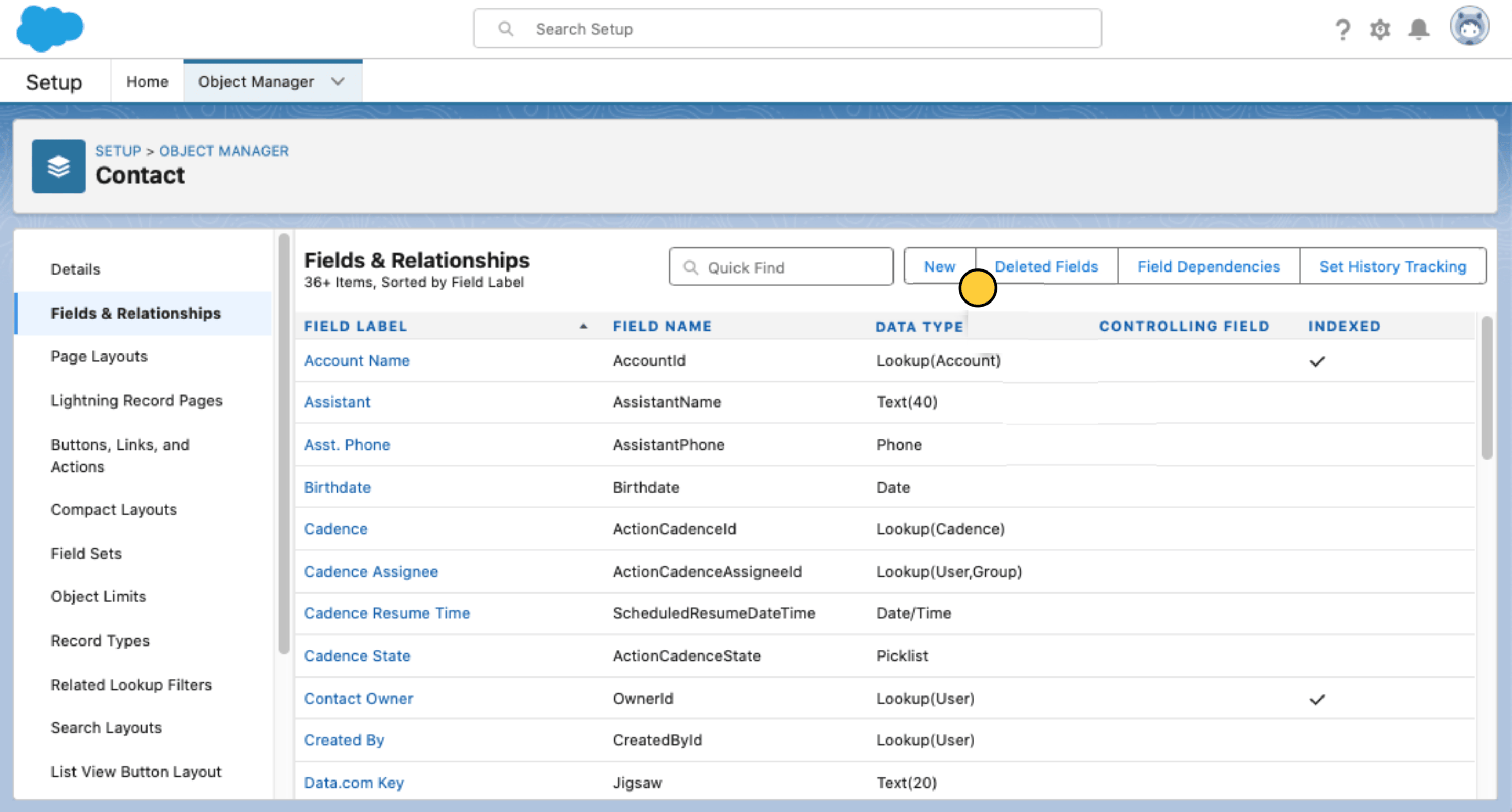 Screenshot of the Integrate tab of a form