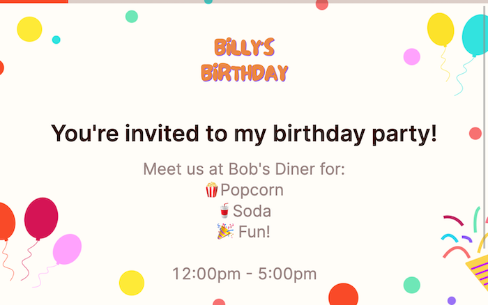 RSVP
