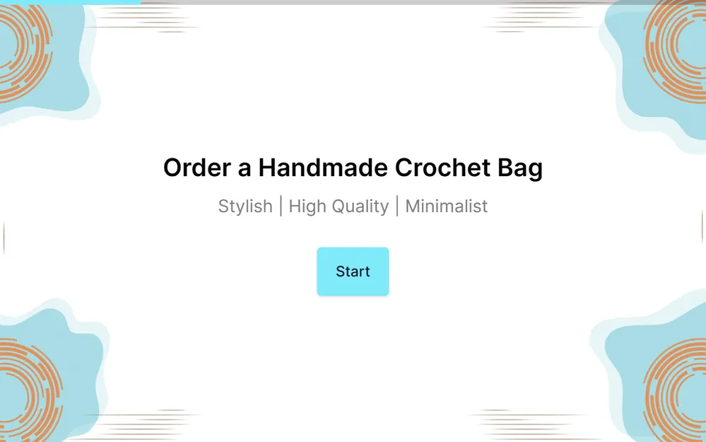 Bag Order Form Template template preview