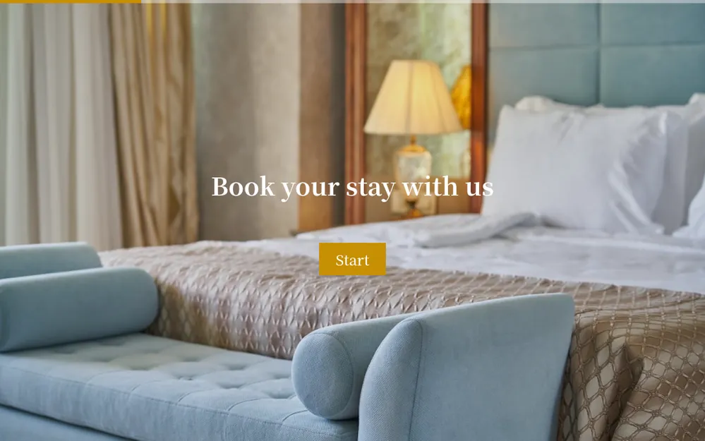Hotel Booking Form Template template preview