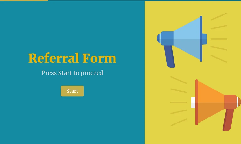 Referral Form Template template preview
