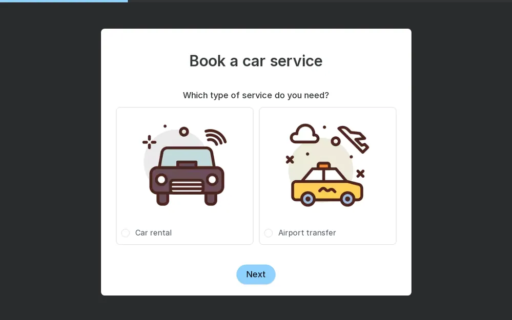 Transportation Form Template template preview