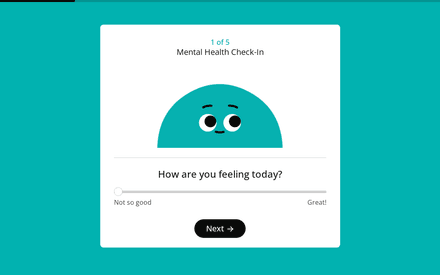 Mood form page preview