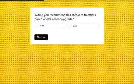 Recommendation form page preview