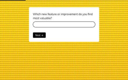 Feature form page preview