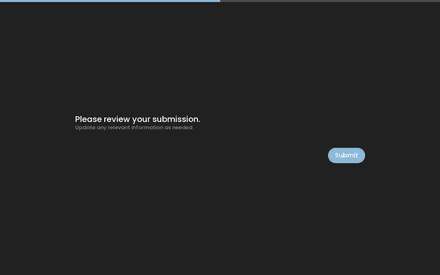 Review form page preview
