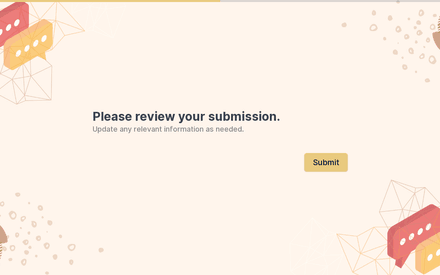 Review form page preview