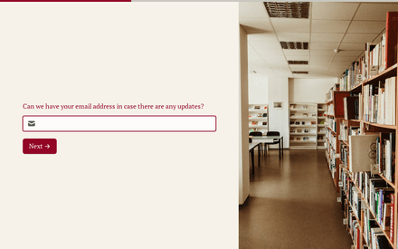 Contact form page preview
