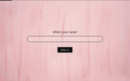 Name form page preview
