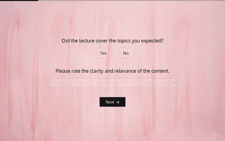 Content form page preview