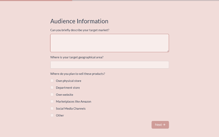 Target form page preview