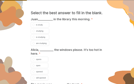 Page form page preview
