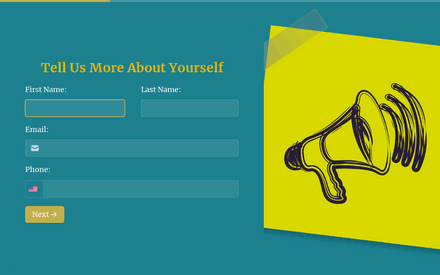 Referrer's Details form page preview
