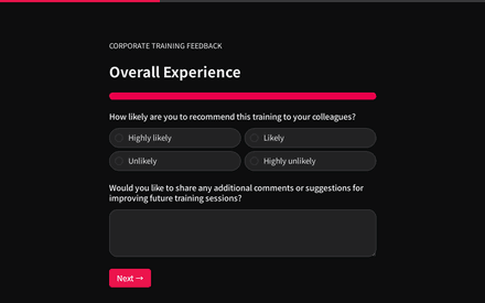 Overall form page preview