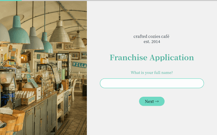 Name form page preview