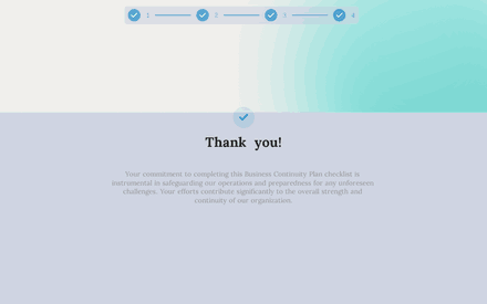 Ending form page preview