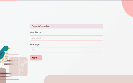 Page 2 form page preview
