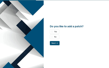 Patch form page preview