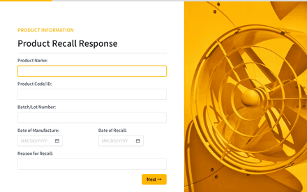 Product form page preview