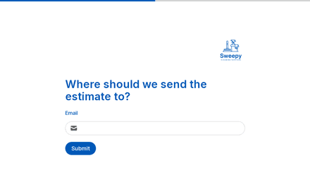 Contact form page preview