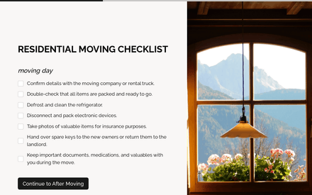 Moving form page preview