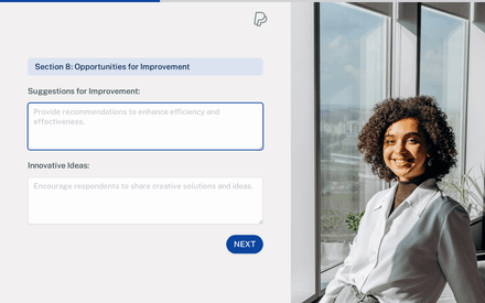 Opportunities form page preview