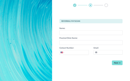 Physician form page preview