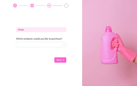 Order form page preview