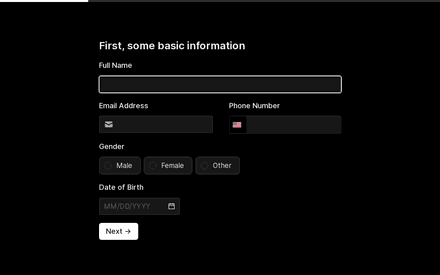 Page form page preview