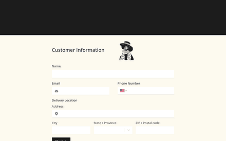 Page form page preview